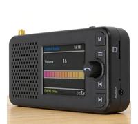 Cuifati Digital Car DAB Radio FM Transmitter 2.4 Inch TFT LCD Screen DAB Digital Radio Adapter with Bluetooth 5.0 for Car Audio Receiver