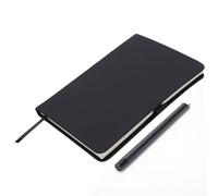 Cuifati Digital Smart Pen and Notebook Set, Real Time Sync Handwriting to Text with Masterben App for, OCR Search Multi Format Export A5 PU Notebook, 4 Pen Tips Included