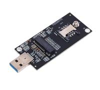 Cuifati EM7455 4G 5G Module Network Card, 300Mbps Download Speed 50Mbps Upload Speed, PCIe M.2 Replacement EM7455 Network Card, for Latitude 7000, 5000, Etc