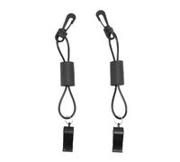 Cuifati Emergency Whistle, Crisp Sound Whistle 2PCS Safe Practical Compact Size Versatile Usage Impact Resisting for Outdoor Hiking Camping
