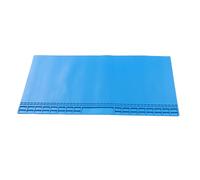 Cuifati Extra Large Soldering Mat, Silicone Repair Mat with 94 Screw Positions and 32 Small Parts Slots, for Electronics Phone Laptop Computer Drone Circuit Board Repair (Blue)