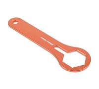 Cuifati Fork Cap Wrench 50mm Motor Shock Absorber Suspension Tool for 125 150 250 350 450 550 SX XCWP, Orange Aluminum Alloy (Orange)