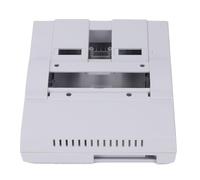 Cuifati Game Console Translucent Shell, JP EU Card Support Transparent Case Suitable for SNES -Console with Power and Reset Key for Game (Grey)