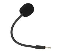 Cuifati Game Mic Replacement for JBL Quantum 100, Noise Cancelling Sponge Adjustable Microphone Arm, 2.5mm Detachable Game Boom Microphone for Gaming Headsets