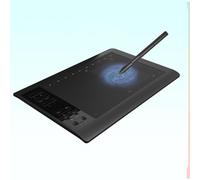 Cuifati Graphics Drawing Tablet, 10x6 Inch Large Active Area with 8192 Levels Pressure Sensitive Pen and 12 Shortcut Keys, for Digital Art Creation, Online Teaching and Remote Work