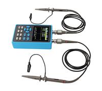 Cuifati Handheld Digital Oscilloscope 2 Channel Oscilloscope Multimeter 120MHz Bandwidth Dual Chip High Speed Data Processing Support Video Output Waveform Scaling for Electronic Testing
