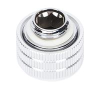 Cuifati Hard Tube Fittings PC Liquid Cooling Fittings 14mm G1/4in Thread Inner Hex Compression with 3 Pre Installed O Rings 5 Colors for Computer Water Cool System (White)
