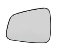Cuifati Heated Side Mirror Glass, Fast Defogging Passenger Side | Exterior Mirror Glass with ABS Backing, Clear Wide Angle Lens for Most Vehicles, Easy Screw or Adhesive Install