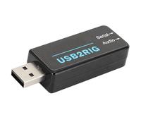 Cuifati Integrated Digital Modes Interface for Amateur Radio, CAT Control & Sound Codec 2 in 1, Built-in Sound Card and Serial Port, USB Powered for FT8 JS8Call, Flexible Device Connection