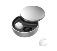 Cuifati Invisible Mini Earbuds Wireless Bluetooth, Super Long Endurance Noise Cancelling Micro Tiny Hidden Earbuds, Invisible Sleep Wireless Earphone for Sports Work (White)