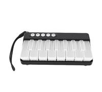 Cuifati Keyboard Piano Toy, 7 Color Gradient Lights Portable Light Up Keyboard Piano with Rounded Corner Design for Toddlers Musical Instrument Toy