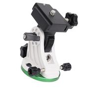 Cuifati Latitude Adjustment Seating, Flexible 90° Adjustment Equatorial Wedge Instrument Latitude Base, 3/8in Aluminum Alloy Latitude Base for SKY WATCHER (Green and white)