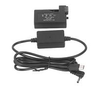 Cuifati LP E8 AC Power Adapter, DR E8 DC Coupler Dummy Battery for T2i T3i T4i T5i 700D 650D 600D 550D Kiss X4 X5 X6i X7i, Type C Input Fast Charging Safety Protection