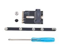 Cuifati M.2 NVMe SSD Extension Adapter, PCIe 4.0 X4 M Key to E Key Converter with Bracket for Wireless Comm Module Laptop Storage Upgrade, Support 2230/2242/2260/2280 Cards