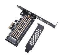 Cuifati M.2 NVMe to PCIe X4 5.0 Adapter, Stable 32Gbps Speed M2 SSD Expansion Card with Wins 10 11 Support, for Computer Motherboard