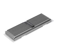 Cuifati M2 SSD Heatsink Aluminum Alloy Cooler with Thermal Silicone Pad for M.2 2280 Single-Sided SSD Heat Dissipation Passive Cooling (Grey)