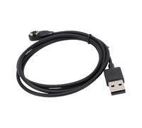 Cuifati Magnetic Adapter Fit for Shokz OpenSwim Pro 2 Bone Conduction Headphone 4 Pin Magnetic Charging Adapter Converter Black (USB With Cable)