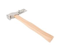 Cuifati Magnetic Roofing Hammer, Multifunctional Magnet Roofing Hatchet with Nail Claw, Cutter, and Sliding Gauge, Magnetic Hammer for Nail Roofing Nails and Felt Caps