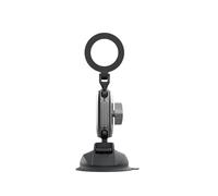 Cuifati Magnetic Suction Cup Phone Holder, 360° Rotation Car Mount with N52 Magnets, for Dashboard Windshield Support 3kg