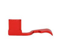 Cuifati Metal Hot Shoe Thumb Up Rest Hand Grip, Thumb Grip Hot Shoe Protector for Fuji X S10, Aluminum Alloy Camera Hand Grip with Clip on Mechanism, Camera Accessories (Red)