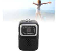 Cuifati Mini Digital Camera Keychain, 0.96 Inch Display 2MP 480P Keychain Photo Video Camera with 150 Mins Record, Ultra - Portable Tiny Camcorder for Travel Study (Black)