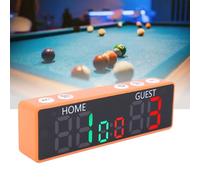 Cuifati Mini Digital Scoreboard, 6 Digits Portable Tabletop LED Score Keeper with Loud Buzzer, for Board Games Chess Table Tennis Basketball Volleyball
