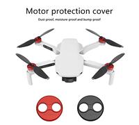 Cuifati Mini3 Pro Engine Caps Compatible Protective Cover; Aluminum Motor Cap for Drone Accessories;Extend Motor Life, Easy Installation, Lightweight & Durable;Ideal for Drone Pilots (Red)