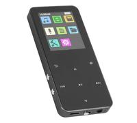 Cuifati MP3 Player, 1.8 Inch TFT Touch Screen with HiFi Lossless Sound, Bluetooth, 8H Working Time, Card Reader, File Storage, 7 Sound Modes, for Daily Use (4GB)