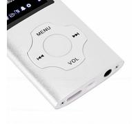 Cuifati MP3 Player, 32GB Memory Card Support Up to 64GB Bluetooth 5.3 HiFi Sound 1.8 Inch LCD Screen FM Radio Video Player, with Recording Function and Multiple Formats Support, for Sports (Silver