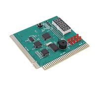 Cuifati PC Diagnostic Card 4 Digit Standard PCI ISA Port Dual POST Code Display Desktop Diagnostic Card for PC Mother Board