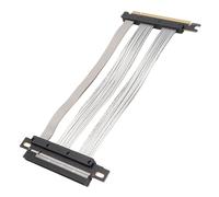 Cuifati PCIE 5.0 16X Riser Cable, 128Gbps Gen 5 GPU Extension Cable, Graphics Card Extension Riser Cable Adapter, for RTX4090 5090 RX8900 RX7900 Plug & Play (30cm)