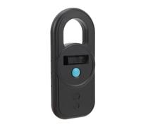 Cuifati Pet Microchip Scanner 134.2kHz/125kHz Handheld Animal Tag Reader Rechargeable USB Interface Store 128 Labels High Sensitivity Portable Pet Chip ID Scanner for Cat Dog Veterinary (Black)