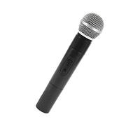 Cuifati Plastic Prop Microphone Fake Detachable Microphone Toy Highly Simulated Karaoke Prop for Stage Performances Simulated Speeches Photography Props, Lightweight Aluminum