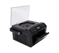 Cuifati Portable CD and Cassette Player Combo with Bluetooth 5.3 and | ABS Material, Dual Stereo Speakers, AM FM Radio, Remote Control, Record to Tape, Built-in 5000mAh Battery