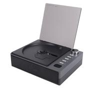 Cuifati Portable CD Player FM Radio Bluetooth Speaker with Remote Control for Home Office Yoga (Black)