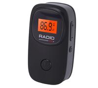 Cuifati Portable FM Radio with Digital Tuning LCD Display 3.5mm Earphone Stereo Sound for Gym Jogging Walking Emergency Use with High Sensitivity Antenna Preset Stations