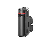 Cuifati Portable Selfie Stick Tripod, 41cm Extendable Aluminum Alloy Phone Holder with 360° Rotation, Built in Fill Light, Wireless Remote Control, for Smartphone Video Recording