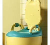 Cuifati Portable Toddler Training Toilet for Kids Stable High Toughness, Eco-Friendly PP Travel Potty for Potty Training (Yellow)
