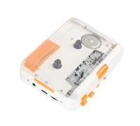 Cuifati Portable USB Cassette to MP3 Converter, Convert Old Tapes to Digital Files on Laptop PC, Plug and Play Tape Player with Software for Easy Transfer, 80cm USB Cable, Battery or
