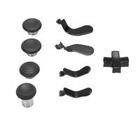 Cuifati Premium Wireless Controller Series 2 Core Accessories Kit with 4 Magnetic Joysticks, 4 Interchangeable Stainless Steel Paddles, 1 Magnetic D-Pad, and Thumbsticks for Model 1797 (Black)