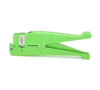 Cuifati Professional Tube Wire Stripper, Coaxial Cable Stripper Tool with Adjustable Cutting Depth, Ergonomic Handle, for RG6 RG59 Coaxial Cables 6.4-14.3mm, Horizontal Circular Cutting,