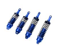 Cuifati RC Set, Set of Shock Absorbers Filled with RC Aluminum Aluminum Front Old Oil Improved Stability for the Crawler 1/10 Car (Blue)