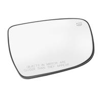 Cuifati Rearview Mirror Glass for Rogue 2014-2020 LHD Car, Crystal Clear | Exterior wing mirror glass replacement, with durable glass and plastic, for driver and passenger side door mirrors