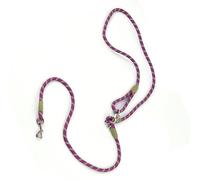 Cuifati Reflective Adjustable Hands-Free Dog Leash Durable Nylon Leash for Small Medium Large Dogs Walking and Training Black Pink Purple Blue Color 35.43 * 1.57 * 0.79in (A)