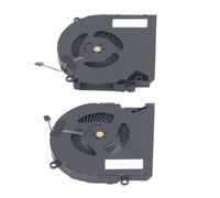Cuifati Replacement Laptop CPU Cooling Fan 4 Pin for OMEN 15 EK TPN Q236 ND85C26 19J24, Easy to Connect Aluminium Alloy ABS, Improved Heat Dissipation for Laptop GPU (CPU and GPU)