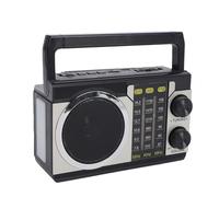 Cuifati Retro Bluetooth Speaker, AM FM SW Portable Vintage Radio, Wireless Bluetooth Speaker with Telescopic Antenna for Home Outdoor Car Camping