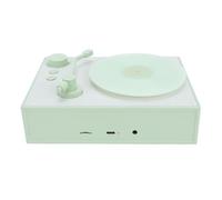Cuifati Retro Bluetooth Speaker, Vintage Record Player with Aromatherapy Diffuser, Classic Phonograph Speaker Record Player,Lightweight & Water Proof, for Office,Party (Green)