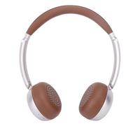 Cuifati Retro Classic Active Ridebrewing Canceling, Bluetooth 5.4 Wireless Headphones Without Loss Without Loss, Comfortable Light to Travel At Home Office At Home (Brown)