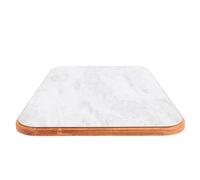 Cuifati RV Wood Table Stop, Delicate Touch Board Top Spacious Aesthetic Color Directors for Trailer Camping Vehicle (Grey)