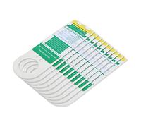 Cuifati Scaffold Tag Locking Caution Sign 10PCS Maintenance Warning Tag for Electric Industrial Safety, ABS Accident Prevention Sign with "Do Not Use" Status,